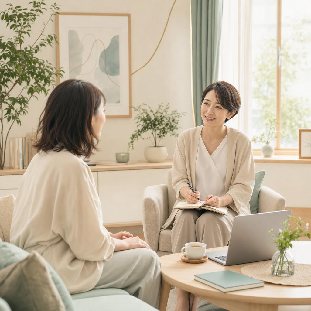 オンラインで相談するイメージ