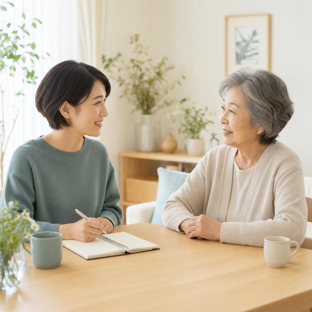 親の認知症への不安を話した人の声